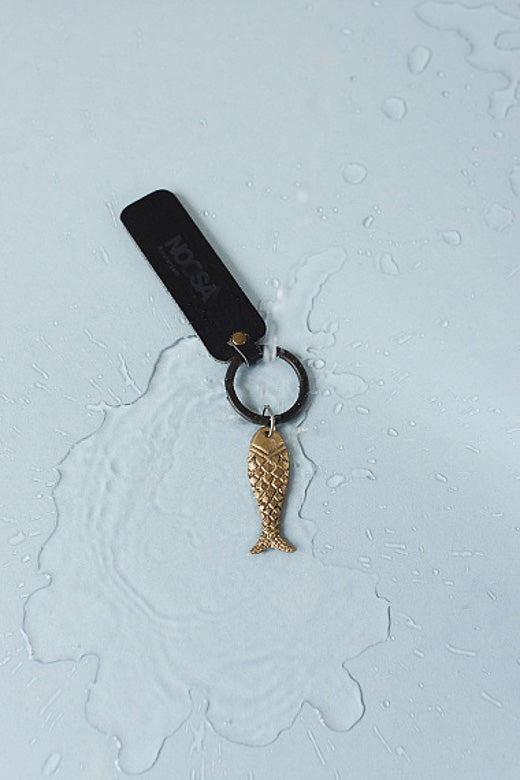 Noosa Amsterdam Keyring - Gold Fish