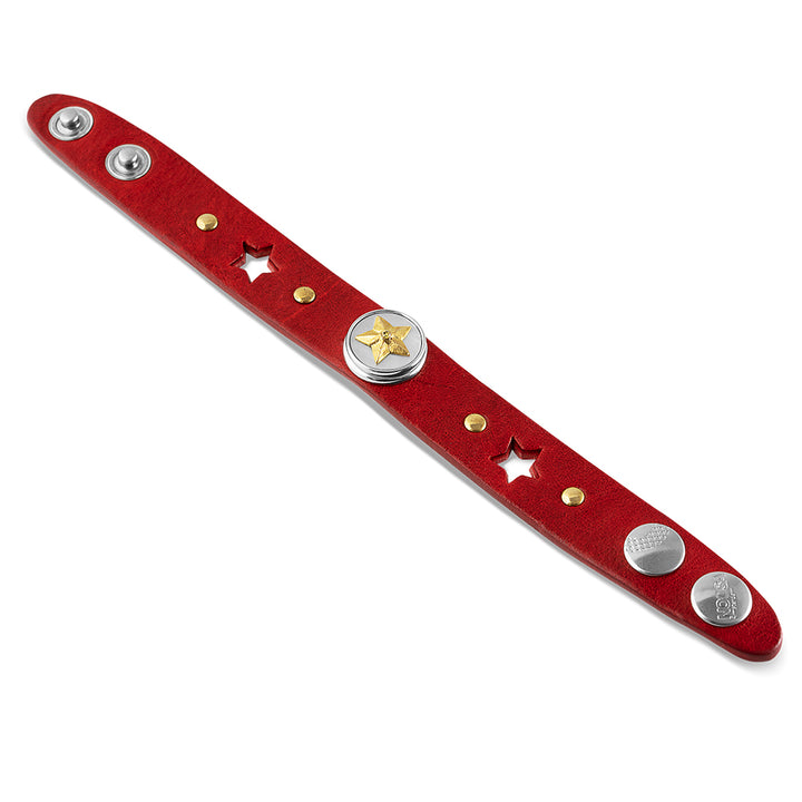 Noosa Amsterdam Original Classic Bracelet - Red Star