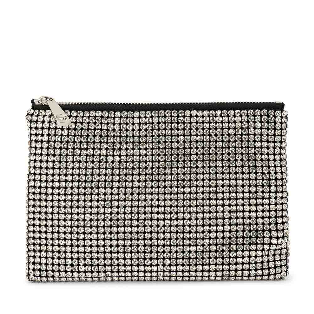 Natalia Crystal Wristlet - Black