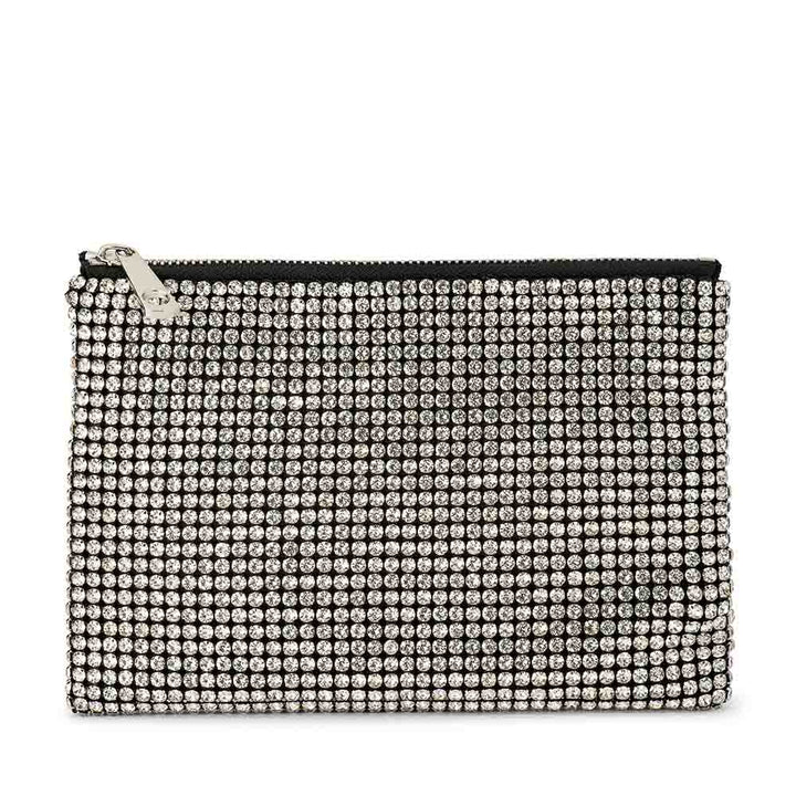 Natalia Crystal Wristlet - Black