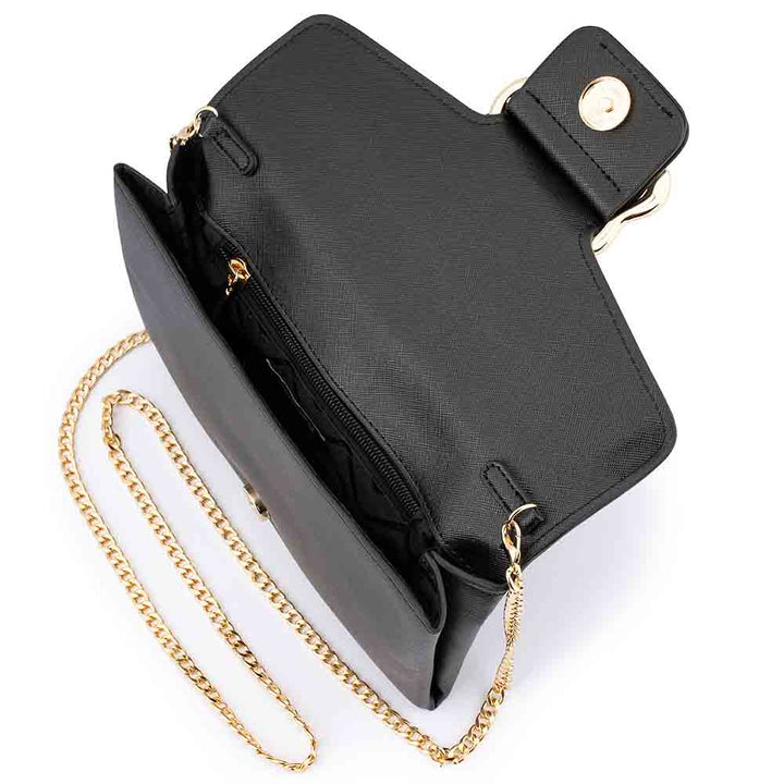 Nerida Clutch Bag - Black