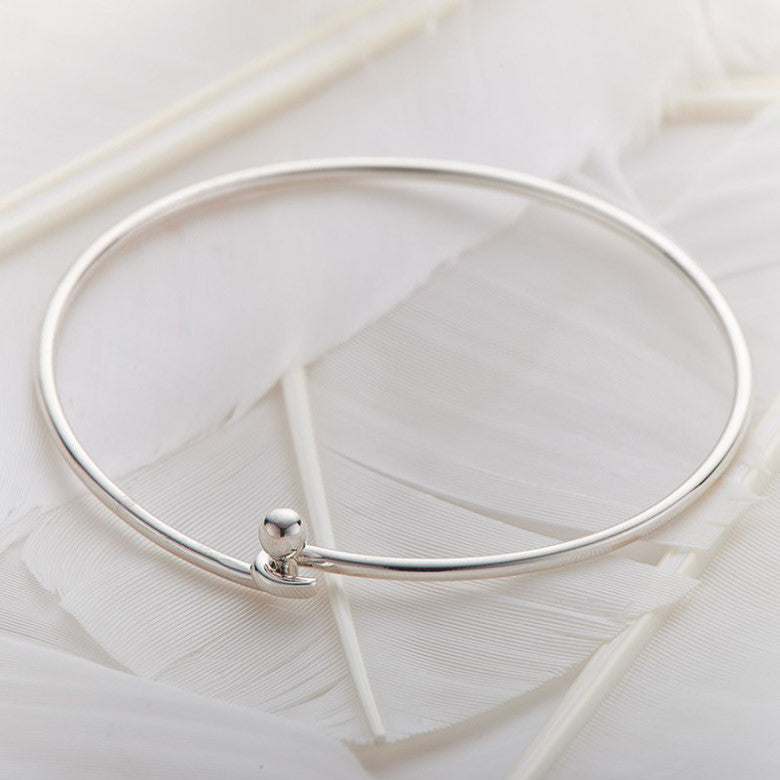 Palas Jewellery Bangle 3600 - Fine Opening - Silver | Seasons Emporium | Womens Clothing and Accessories