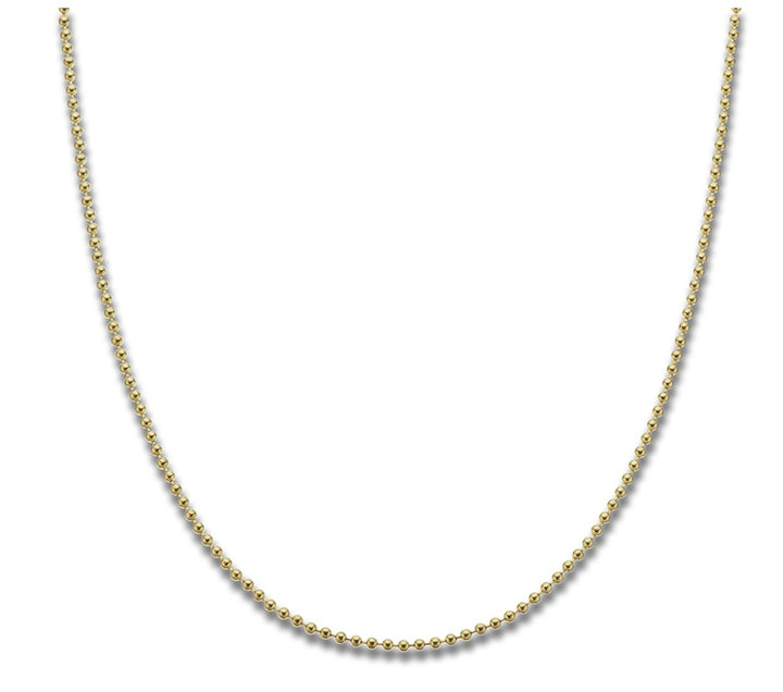 Palas Jewellery Necklace - Gold Ball Chain 40cm