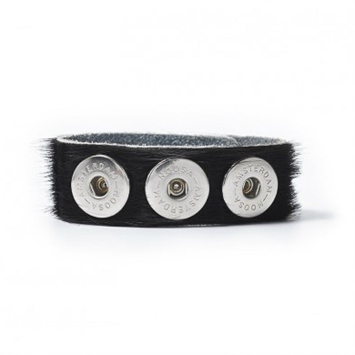 Noosa Amsterdam Original Bracelet - Cowhide - Black