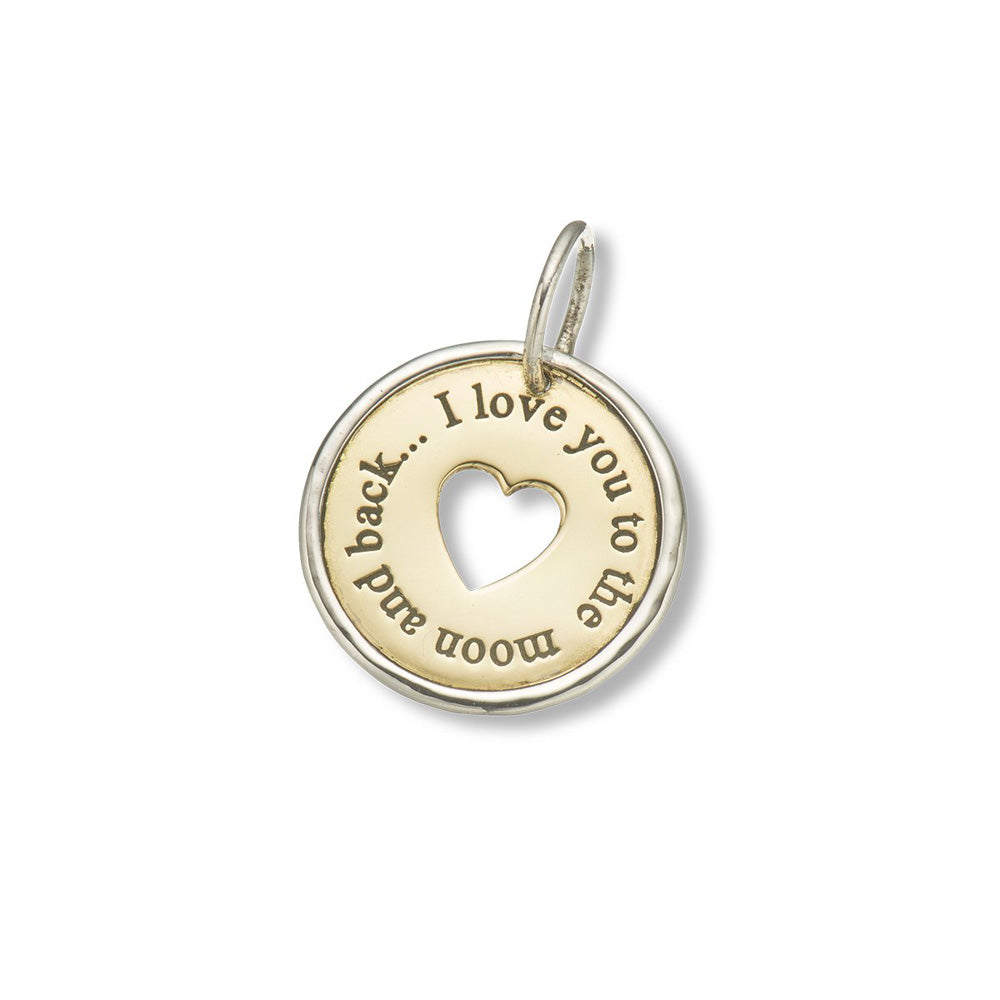 Palas Jewellery I Love You To The Moon and Back Charm