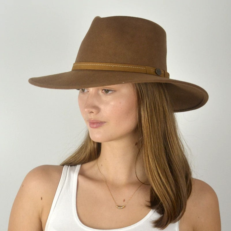 Montana Felt Hat - Coal