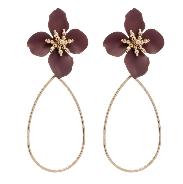 Sable and Dixie Kora Earrings - Mulberry