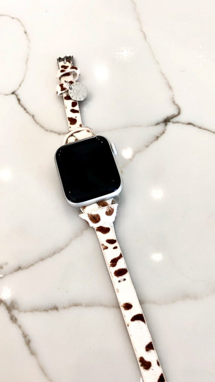 Salty Safari Apple Wrap Watch Band - Cheetah