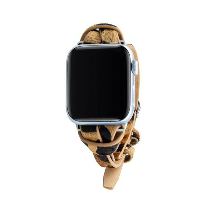 Salty Safari Apple Wrap Watch Band - Giraffe