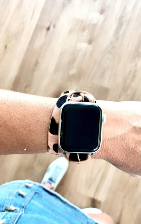 Salty Safari Apple Wrap Watch Band - Sorbet Safari