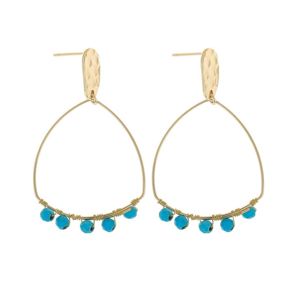 Salty Safari Bella Earrings - Turquoise