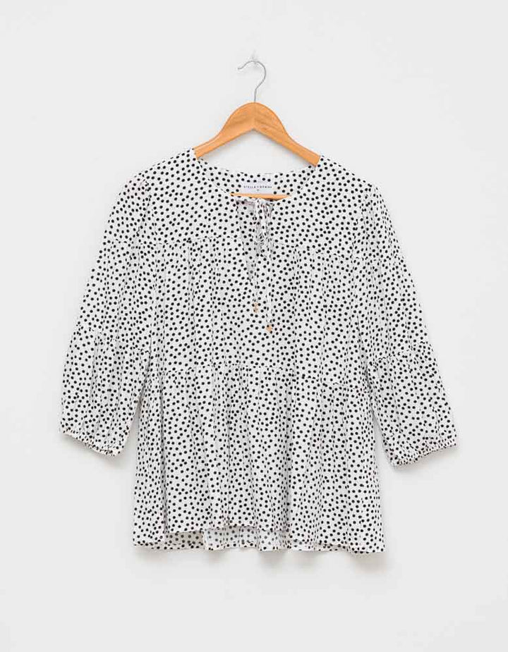 Stella + Gemma Adelaide Shirt - Dalmatian