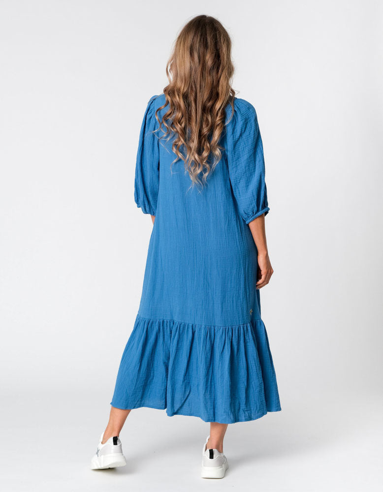 Stella + Gemma Iggy Dress - Bahama Blue