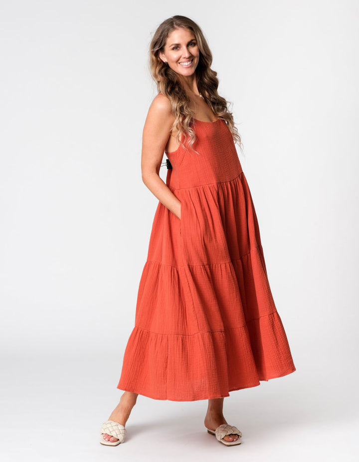 Stella + Gemma Serena Maxi Dress - Copper