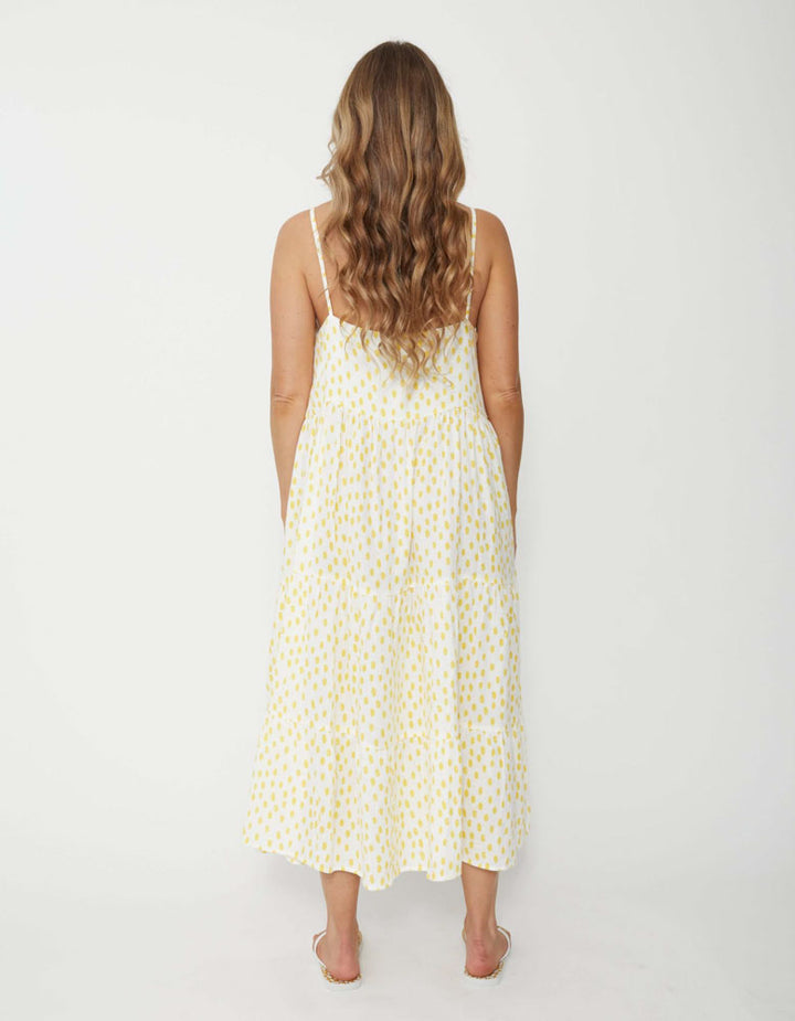 Stella + Gemma Serena Dress - Lemon Drop