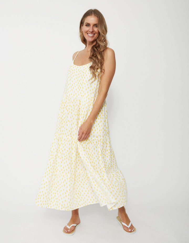 Stella + Gemma Serena Dress - Lemon Drop