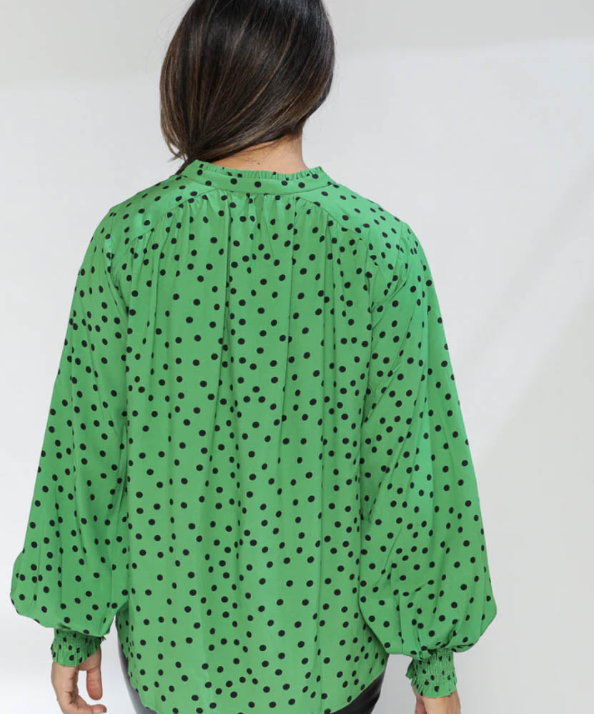 Tyra Shirt - Mint Spot