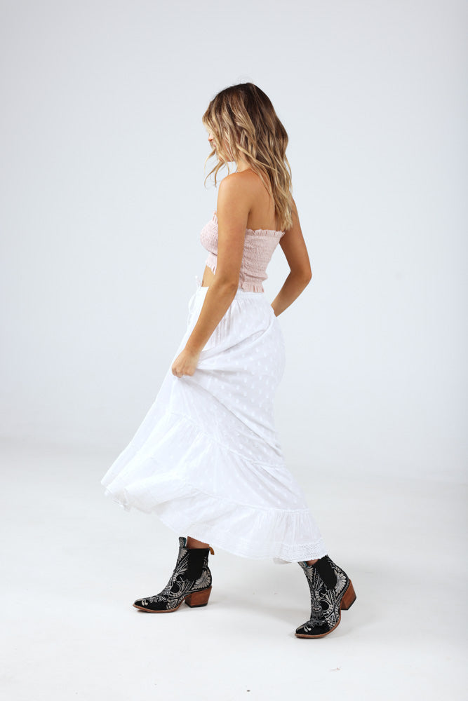 Talisman Magic Carpet Skirt - White