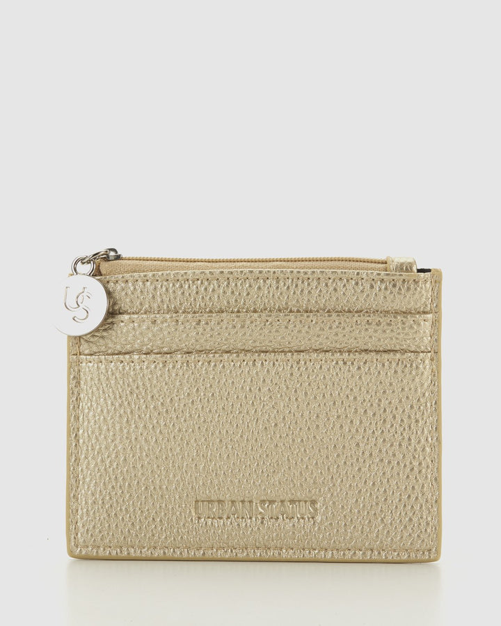 Urban Status Hunter Mini Card Holder - Gold