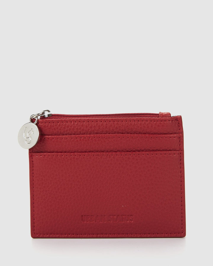 Urban Status Hunter Mini Card Holder - Red