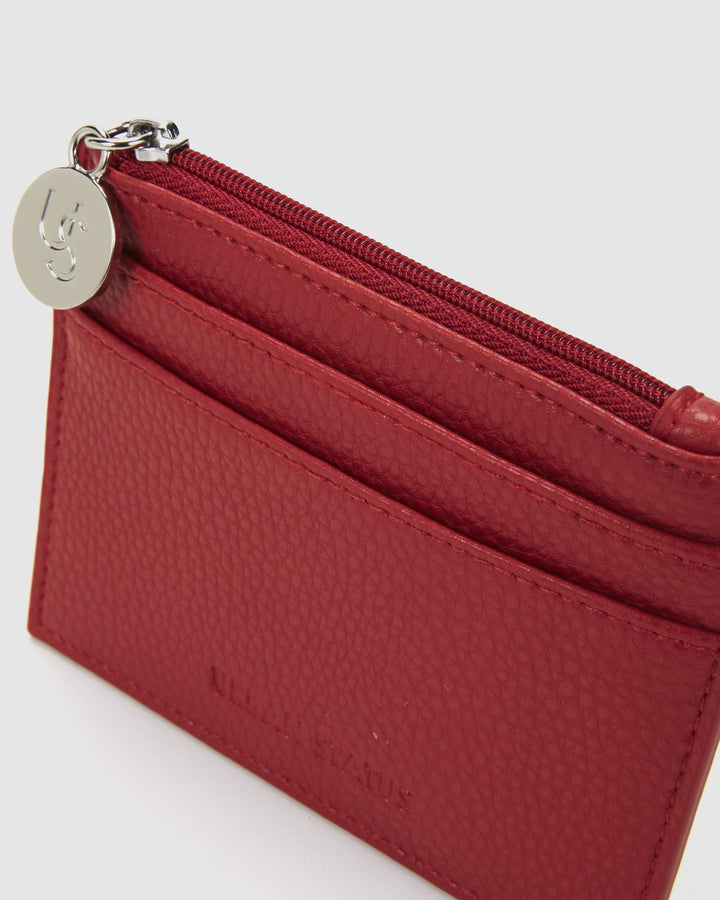 Urban Status Hunter Mini Card Holder - Red