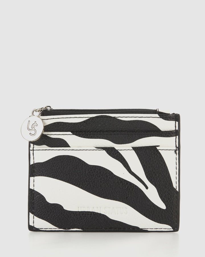 Urban Status Hunter Mini Card Holder - Zebra