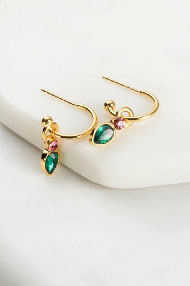 Poppy Earring - Emerald