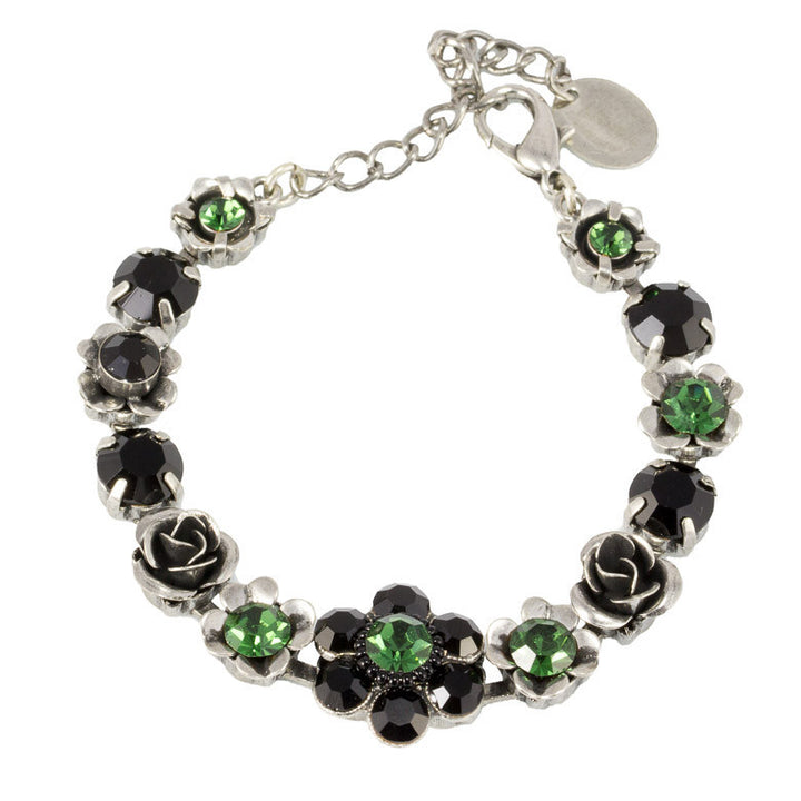 Firucci - Italian Bella Flower Bracelet - Green | Seasons Emporium | Womens Clothing and Accessories